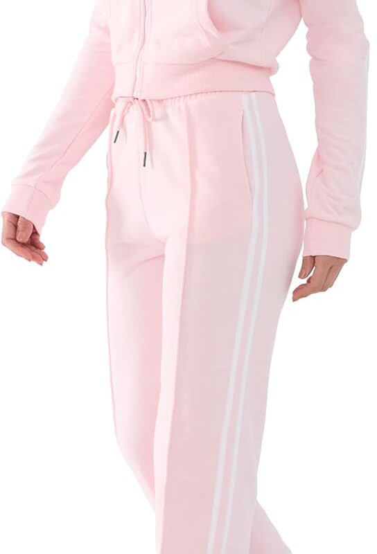 Track suit women 2-piece spring lounge set zip sweatshirt and jogger pants set