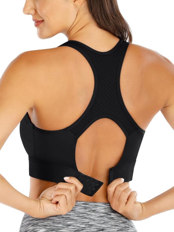 Sports Bras for Women High Support High Impact Sports Bras for Women Large Bust Push up Racerback Workout Running Bra