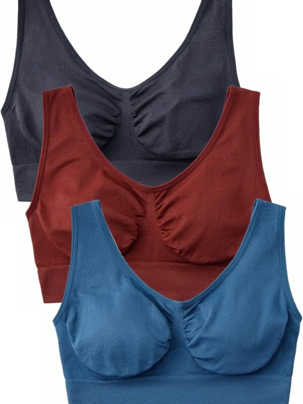 Women Comfort Wirefree  Unpadded Sleep Yoga Bra